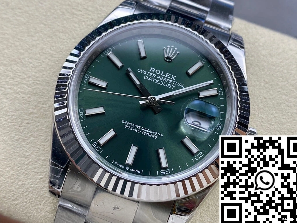 Datejust Steel VS M126334-0028 Rolex Stainless Factory Strap 0119